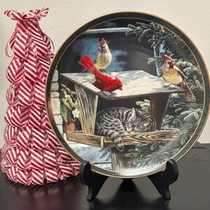 The Bradford Exchange “Cat Nap” by Persis Weirs Collector Plate - Used